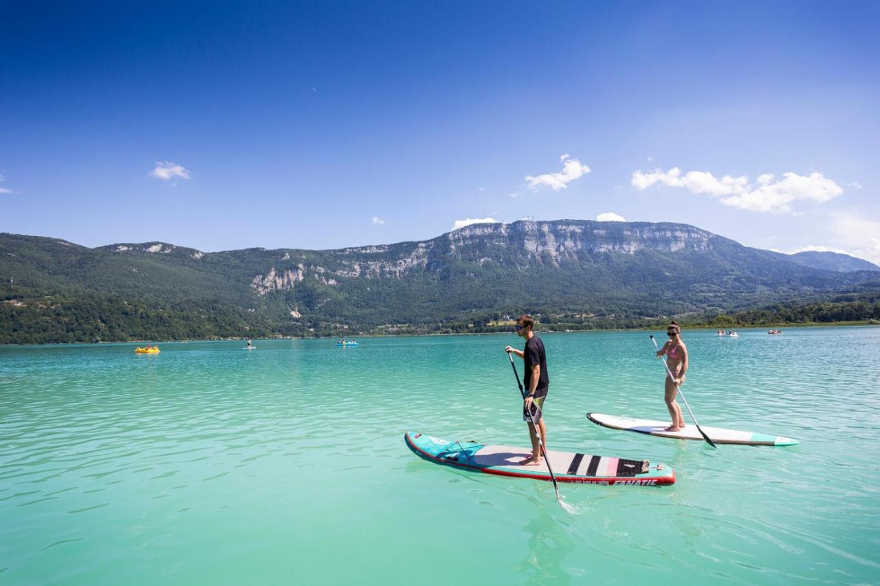 Huttopia Lac D'Aiguebelette Saint-Alban-de-Montbel Exteriér fotografie